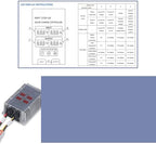 400W Solar Charge Controller, Display 24‑85V MPPT Solar Battery Charge Controller, Adjustable & Waterproof, for Lithium Sealed Acid Gel Flooded