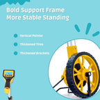Gugxiom Measuring Wheel in Feet and Inches, Portable Measure Wheel