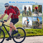 Gugxiom Adjustable Bike Kickstand, Aluminum Alloy Adjustable Height Anti Slip Universal Parking Side Kick Stand Replacement for Electric Bicycles Mountain Bikes