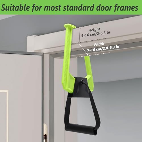 Portable Pull Up Bar For Doorway, Home Gym Equipment, Travel Pull Up Bar, 220lbs Weight Capacity, Chin-Up Core Training
