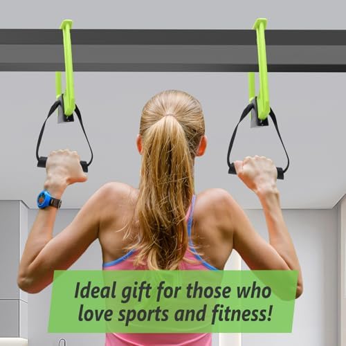 Portable Pull Up Bar For Doorway, Home Gym Equipment, Travel Pull Up Bar, 220lbs Weight Capacity, Chin-Up Core Training