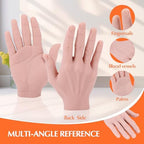 Gugxiom Realistic Silicone Hand,Hand Model,Silicone Practice Hand for Practice Painting, Film and Television Props,Display Rings (Male Right)