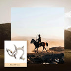 Gugxiom 2Pcs Western Cowboy Spurs, Stainless Steel Riding Western Spurs