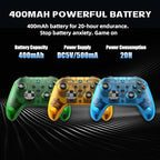 G6 Wireless Gaming Controller with Phone Holder, Green