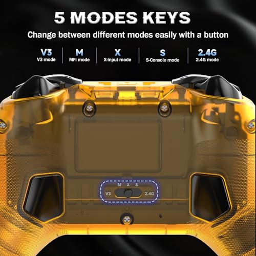 G6 Wireless Gaming Controller with Phone Holder, Green