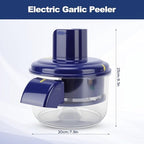 Peeling Machine, Electric Garlic Peeler Machine, Pelador de Frutas Electrico, Cherry Tomato Garlics Peeler Skin Remover Tool, Effortless Peeling for Home Kitchen