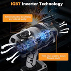 Portable Welding Machine, IGBT Inverter Handheld Welder, Adjustable 20–120A, for 1/16''-1/8'' Welding Rods, Father's Day Gift for Men