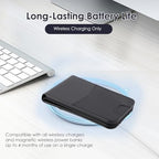 Gugxiom for MagSafe Wallet, Magnetic Wallet for Phone, Full Find My Functionality, 3000Gs Ultra-Strong Magnetism, Foldable Magnetic Phone for iPhone 17/16/15/14/13/12 Series