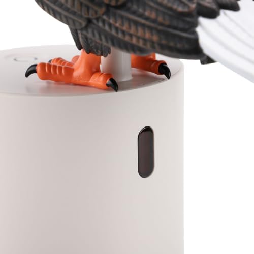 Pigeon Foam Soap Dispenser,Funny Bird Soap Dispenser, Touchless Foaming Soap Dispenser, Pooping Pigeon Soap Dispenser (Bald Eagle Black)