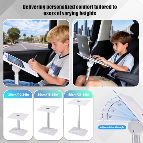 Gugxiom Car Seat Tray Table for Adults/Kids, 13x9.8x21.7in