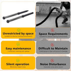 Fitness Exercise Bar, 2in1 Functional Shoulder Exercise Equipment, Workout Bar Elastic Fitness Stick for Pilates Sports Arm Muscles Strength