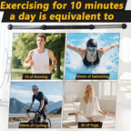 Fitness Exercise Bar, 2in1 Functional Shoulder Exercise Equipment, Workout Bar Elastic Fitness Stick for Pilates Sports Arm Muscles Strength