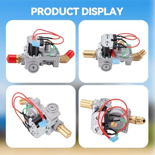 GC10A-4E 92089 RV Water Heater Control Valve, for OEM 93844/93870 93321/92078/93869/92089, Replacement for Atwood 10/6 Gal Water Heaters