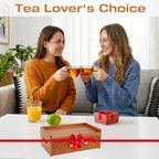 Tea Bag Organizer, Acacia Wooden Tea Organizers and Storage Box, Tea Box Organizer, Organizador De Tes Caja Para Te, Ideal Gift for Tea Enthusiasts