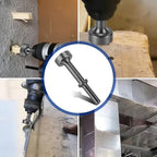 Air Hammer Bits Tool, 10 * 3cm/4 * 1.18in Smoothing Air Hammer Bit Impact Tool Chisel Drill Attachment, for 150 190 250 Type Pneumatic Hammers