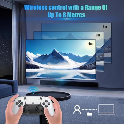 Retro Game Stick 4K,Retro Gaming Console (128G)