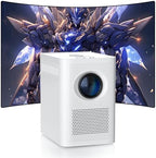 S30 Mini Projector, 720P WiFi, White