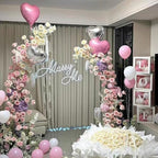 Gold Wedding Flower Arch Stand