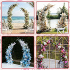 Gold Wedding Flower Arch Stand