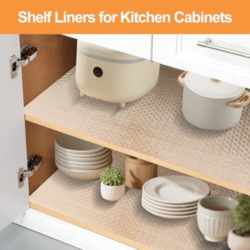 Clear Shelf Liners, Draw Liner for Kitchen Cabinets