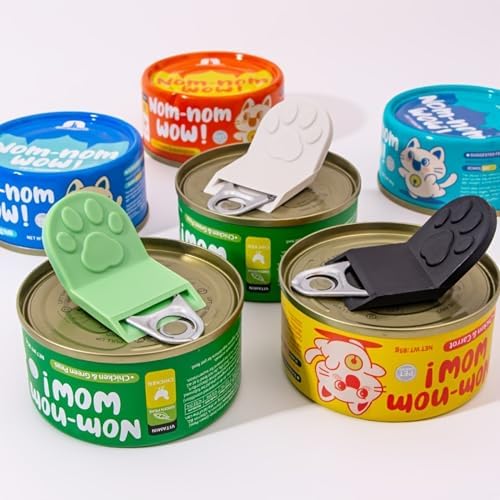 3 Pack Cat Paw Bottle Opener, Cute Multi-Function Can & Bottle Opener, Ergonomic Non-Slip Opener for Kitchen Home, Fun Gift for Cat Lovers