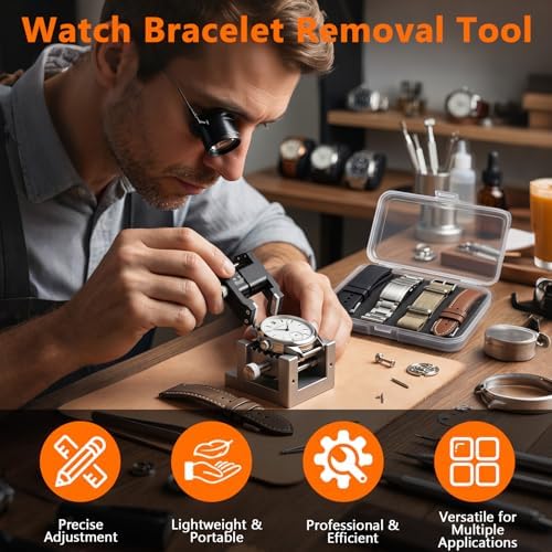 Gugxiom Watch Bracelet Removal Tool, Watch U Shaped Remover Pliers