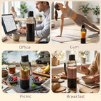 20Oz Portable Personal Blender, 20000RPM Cordless Mini Blender, 3-in-1——MilkshakesCrushed iceGround coffee beans, USB-C Rechargeable, for Outdoor Home Gym Office