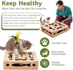 Cat Nail File Scratcher Box with Sandpaper Liner