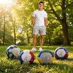 Professional Sand Filled Hacky Ball, Hacky Footbag for Adults, Kick Ball Training Sacks Foot Bags World Soccer Cup Coordination for Outdoor Foot Sports