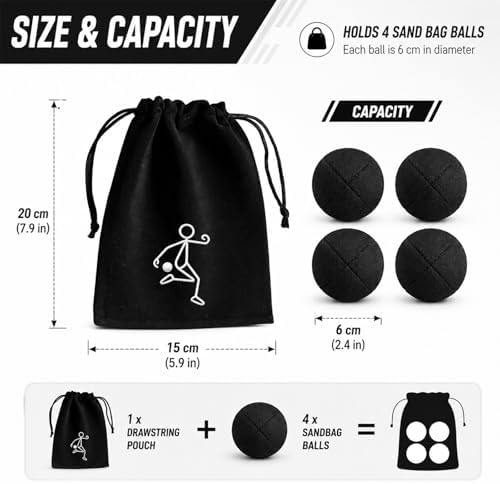 Professional Sand Filled Hacky Ball, Hacky Footbag for Adults, Kick Ball Training Sacks Foot Bags World Soccer Cup Coordination for Outdoor Foot Sports