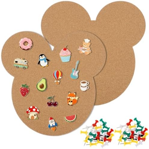 Mouse Shaped Cork Pin Boards