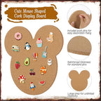 Mouse Shaped Cork Pin Boards