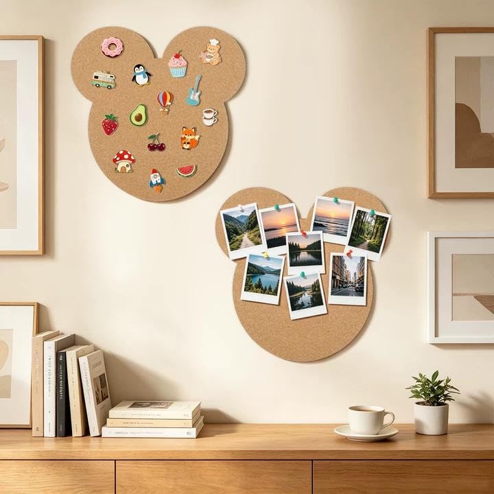 Mouse Shaped Cork Pin Boards