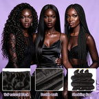 12A Body Wave Human Hair Bundles, 16–20 Inch