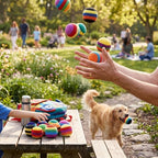 2026 New 12Pcs Crochet Footbag Set, Knitted Kick Balls, Handmade Colorful Juggling Toss Bags, for Outdoor Games Party