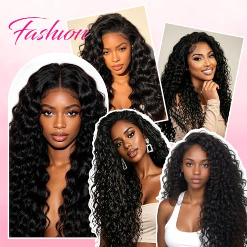 12A Water Wave Human Hair Bundles with Closure