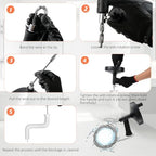 33 FT Drain Snake Auger