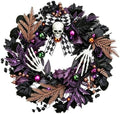 20" Halloween Skull Wreath