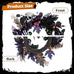 20" Halloween Skull Wreath