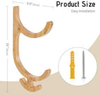 Wooden Yoga Mat Holder