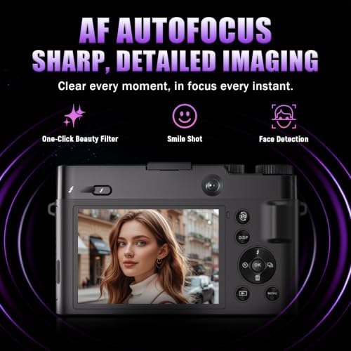 4K Digital Camera with Autofocus