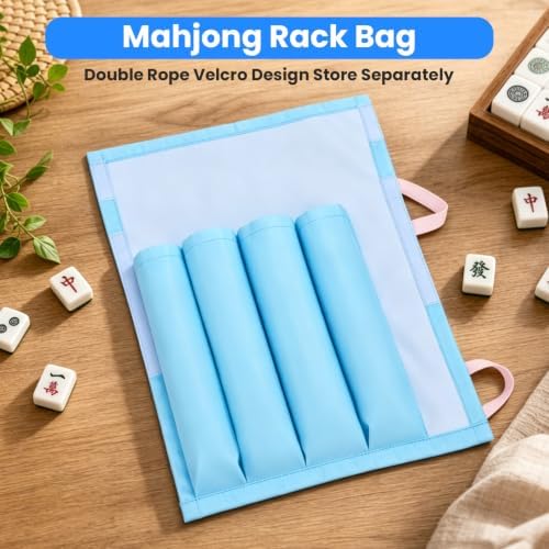 Gugxiom Mahjong Rack Bag Only, Fits 4 Racks and Pushers