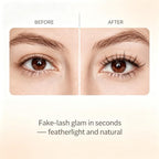 Magnetic Eyelashes with Applicator, No Glue, Cat Eye Wispy