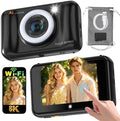 AI Digital Camera with WiFi,Dual Lens AI Camera,4.0'' Touchscreen,16X Zoom