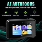 AI Digital Camera with WiFi,Dual Lens AI Camera,4.0'' Touchscreen,16X Zoom