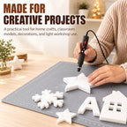 3 in 1 Foam Cutter, 18W Electric Hot Wire Cutting Machine Pen Tool Kit