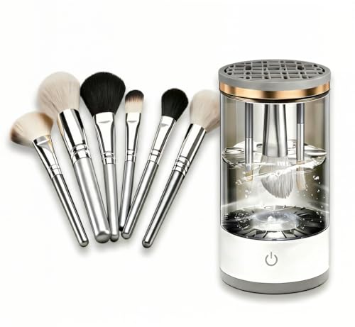 Electric Makeup Brush Cleaner Automatic Portable Washer Machine for Home Travel
