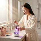 Electric Makeup Brush Cleaner Automatic Portable Washer Machine for Home Travel