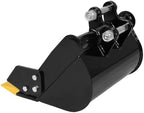 Generic 400mm Mini Excavator Trenching Bucket Attachment 0.98in Hole