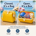 2027 New Silicone Beach Bag, Women's Swimming Storage Bag with Strap